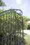 Iron gate painted by Pelican Painting Company